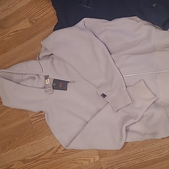 New Levi's Sherpa full zip twin hooded jackets size XL - Picture 2 of 7